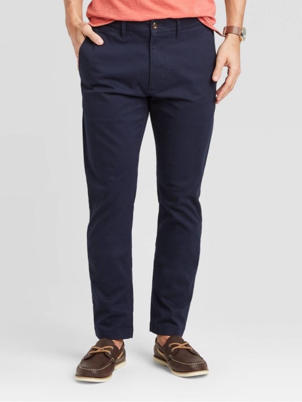Men's Every Wear Slim Fit Chino Pants - Goodfellow & Co Blue